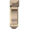 Ekena Millwork Balboa Arts and Crafts Rough Sawn Bracket w/ Offset Brace, Douglas Fir, 6"W x 16"D x 20"H BKT0604X16X20BOA03RDF - alternate 4
